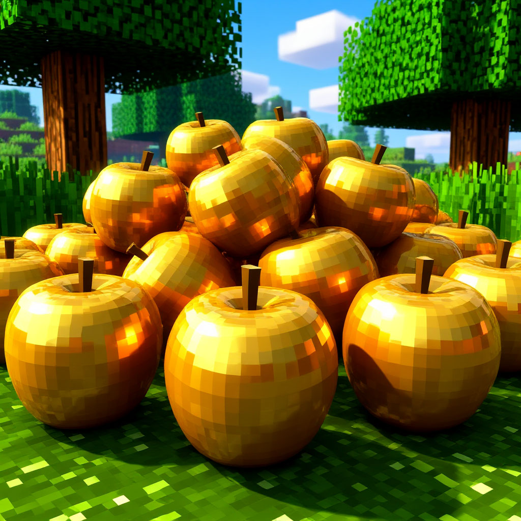 64 Зачарованных Золотых Яблок