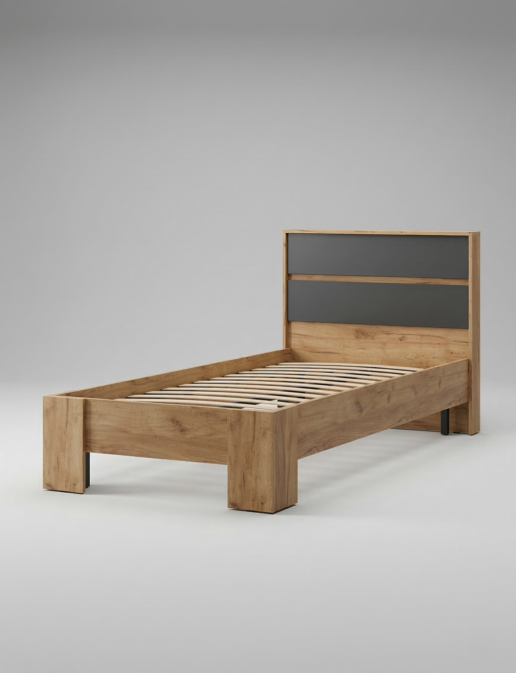 Кровать Хелен 0,9 м Графит