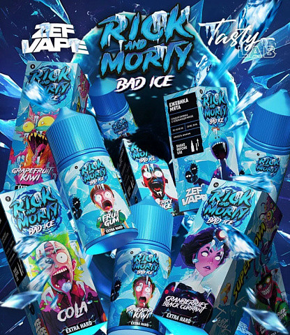 Rick And Morty Bad Ice 2% Salt HARD 30ml