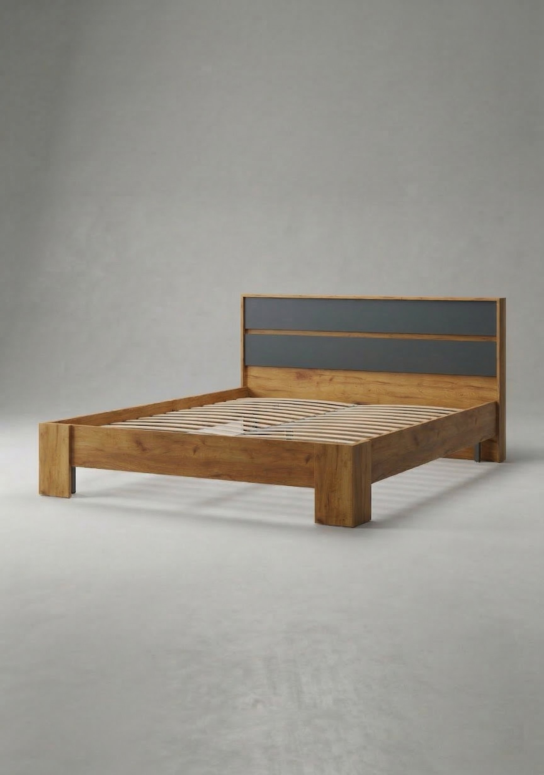 Кровать Хелен 1,6м Графит