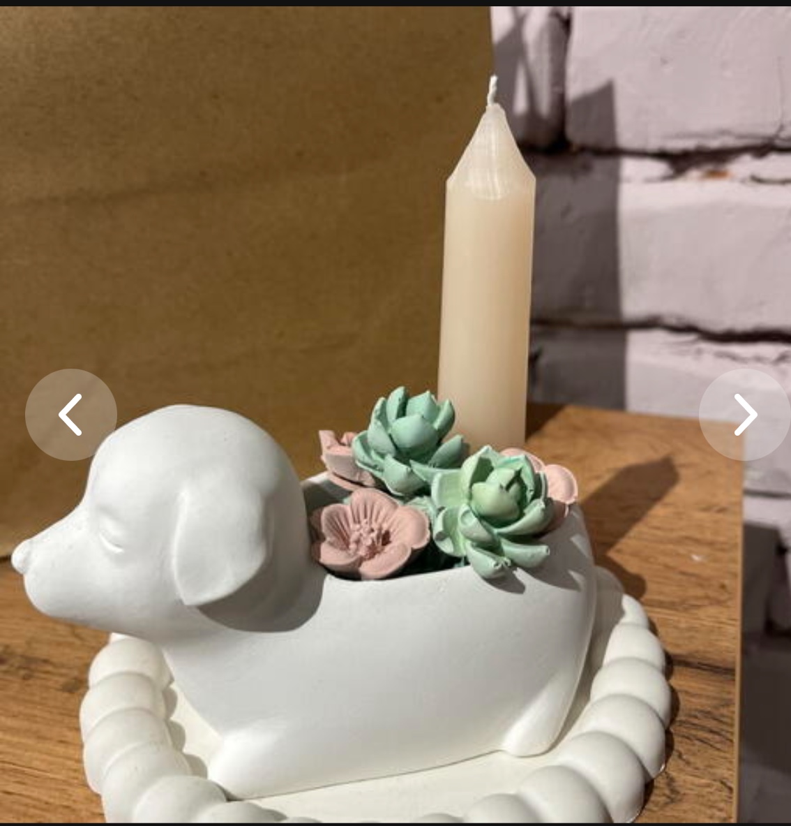 Фигурка из Гипса ''Собачка''