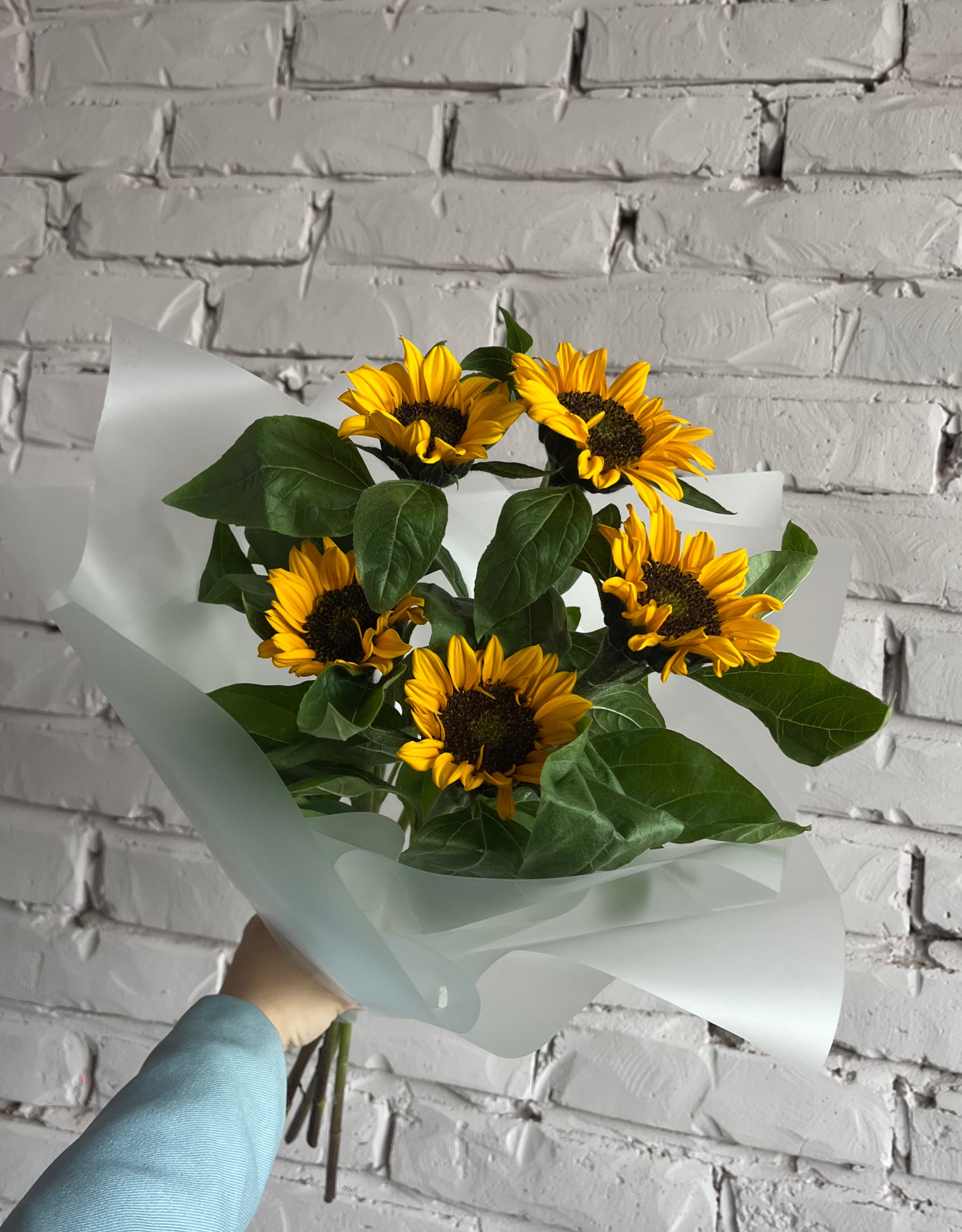 Монобукет с Подсолнухами