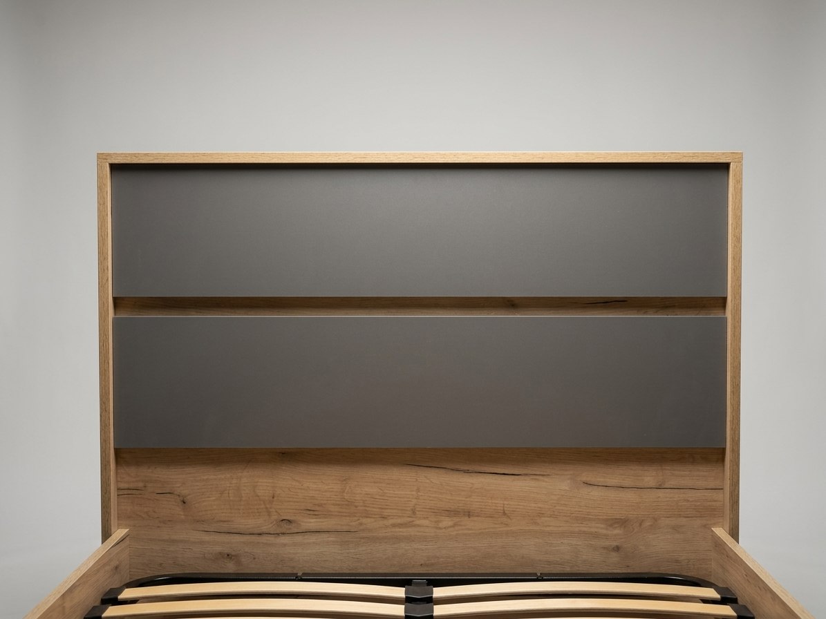 Кровать Хелен 0,9 м Графит