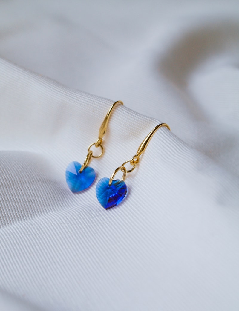 Пример — Серьги «Осенний лист»