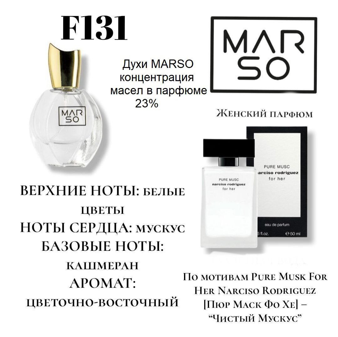F131-Pure Musk For Her Narciso Rodriguez