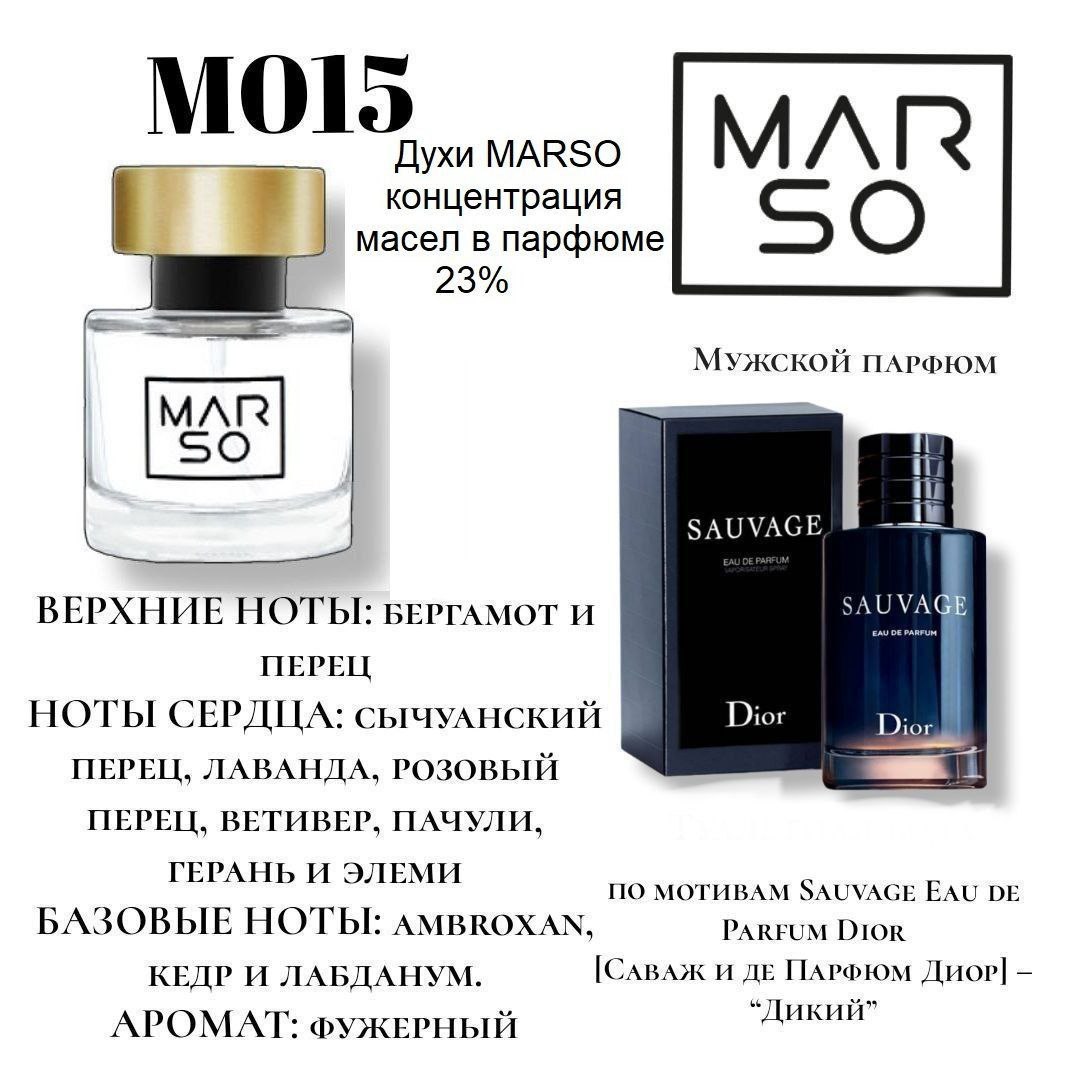 М015–Sauvage Eau de Parfum Dior