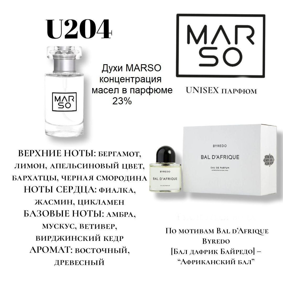 U204 - Bal d'Afrique Byredo